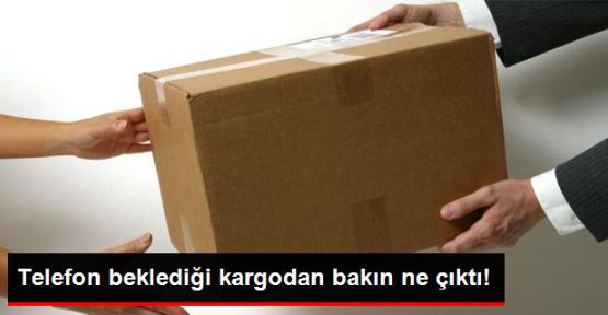 Telefon Beklerken, Kargodan Biber Tohumu ve Krem Çıktı