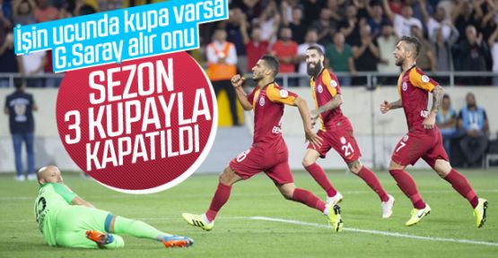 TFF Süper Kupa Galatasaray'ın oldu