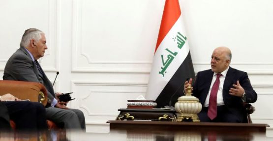 Tillerson 'Kerkük', Abadi 'Haşdi Şabi' dedi!