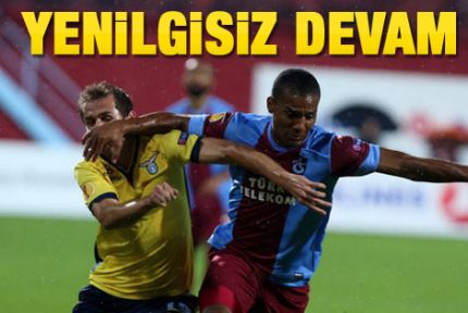 Trabzonspor evinde Lazio'ya takıldı