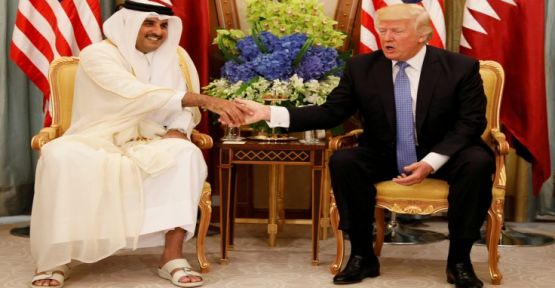 Trump'tan Katar tweeti: Bana Katar yaptı dediler