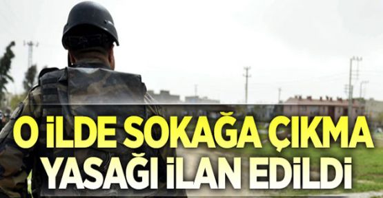 Tunceli'de 22 köyde sokağa çıkma yasağı