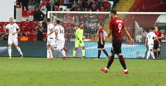 Türkiye, Arnavutluk'a mağlup oldu