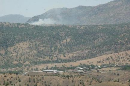 Derecik Umurlu Jandarma Bölüğü'ne taciz eteşi