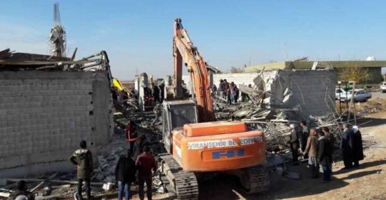 Urfa Viranşehir'de inşaat çöktü: 1 işçi yaşamını yitirdi