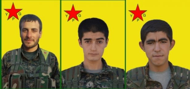 Yaşamını yitiren 3 YPG savaşçısının kimliği açıklandı