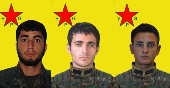 Yaşamını yitiren 3 YPG savaşçısının kimliği açıklandı
