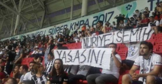 Yaşasın yazan pankart, bıçaktan keskin mi?