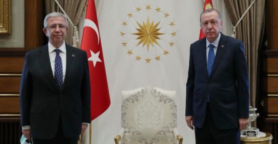Yavaş-Erdoğan görüşmesi: Projeler hakkında bilgi verildi