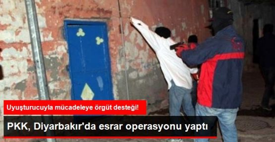 YDG-H Diyarbakır'da Esrar Operasyonu Yaptı