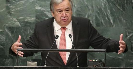 Yeni BM Genel Sekreteri’nin ilk mesajı barış oldu    