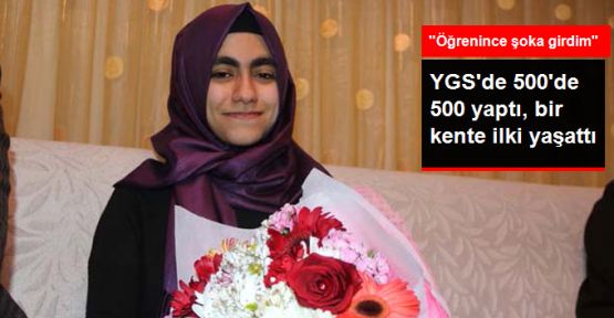 YGS Şampiyonu, Bingöl'e Bir İlki Yaşattı