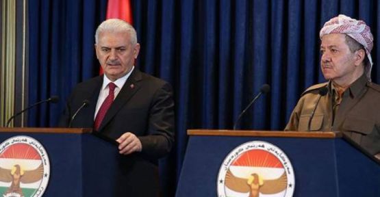 Yıldırım ve Barzani'den ortak açıklama