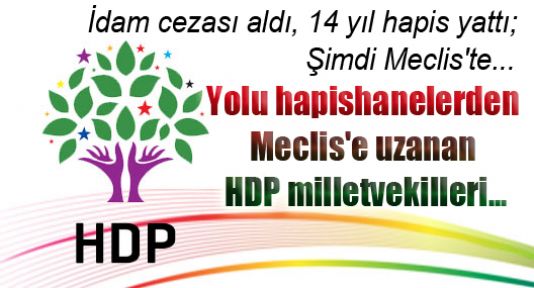Yolu hapishanelerden Meclis'e uzanan HDP milletvekilleri...