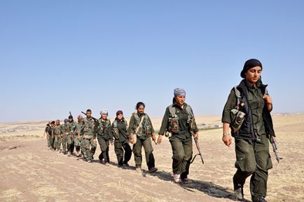 YPG: 13 gund 5 gundik û girek hatin rizgarkirin