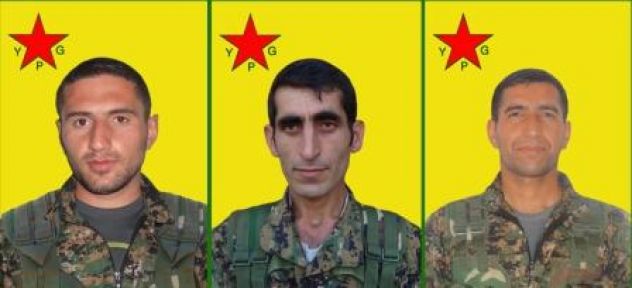 YPG 3 savaşçının kimlik bilgilerini açıkladı
