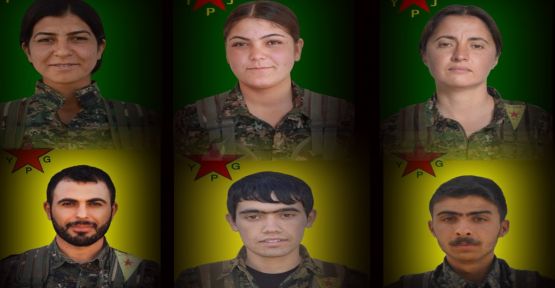 YPG 6 savaşçının kimliğini açıkladı