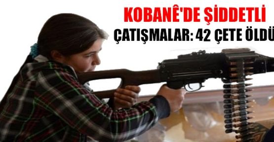 YPG: 'Kobanê'de 42 çete öldürüldü'