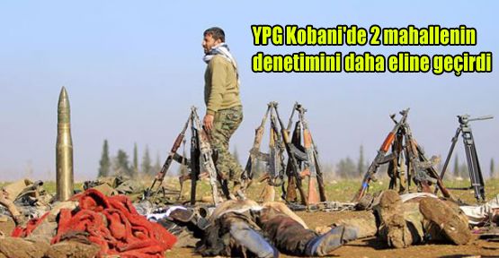 YPG Kobani'de 2 mahallenin denetimini daha eline geçirdi