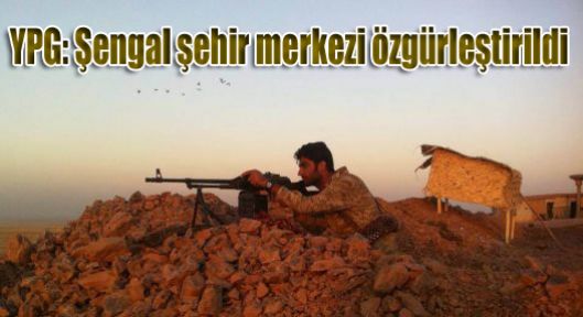 YPG: Şengal şehir merkezi özgürleştirildi