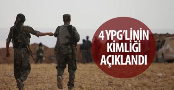 YPG yaşamını yitiren 4 savaşçının kimlik bilgilerini açıkldı