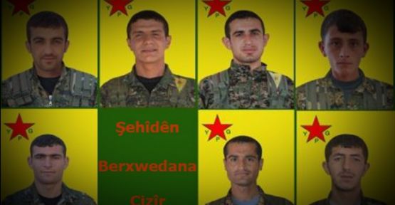 YPG yaşamını yitiren 7 savaşçının kimliğini açıklandı