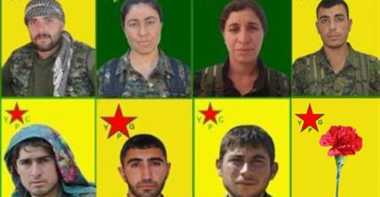 YPG yaşamını yitiren 8 savaşçının kimliğini açıkladı