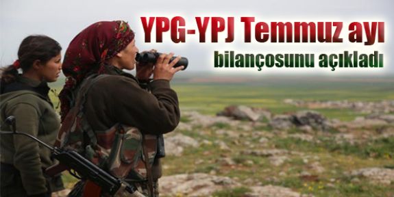 YPG-YPJ Temmuz ayı bilançosunu açıkladı