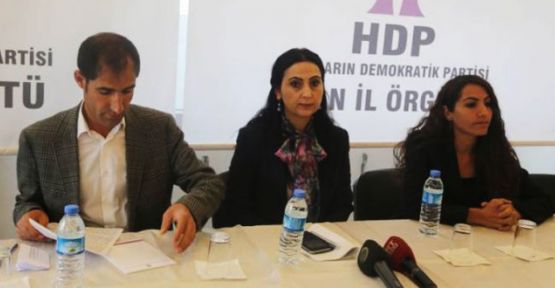 Yüksekdağ: HDP onların saray cumhuriyeti hayallerini suya düşürdü