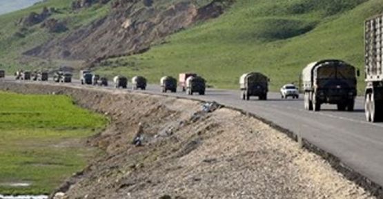 Yüksekova - Van karayolunda patlama