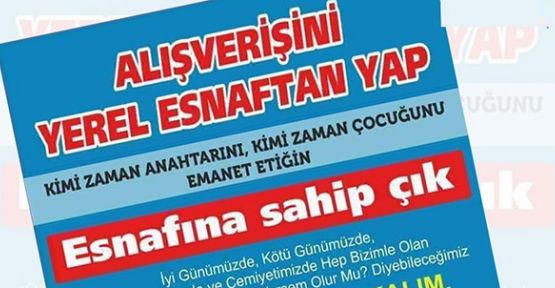 Yüksekova'da 'esnafına sahip çık' kampanyası
