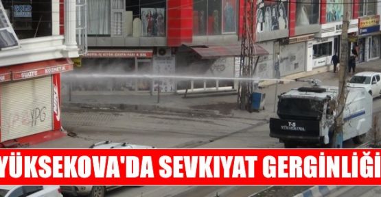 Yüksekova'da Kısa Süreli Gerginlik