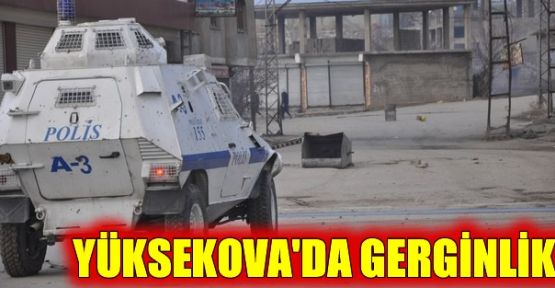 Yüksekova'da Roboski ve Cizre gerginliği