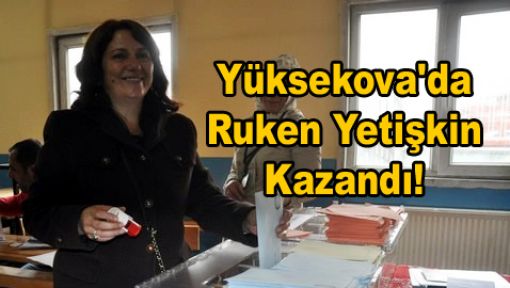 Yüksekova'da Ruken Yetişkin Kazandı