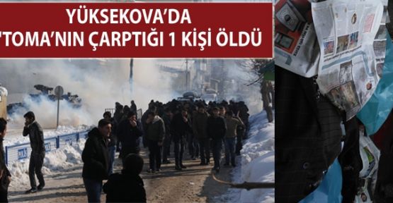 Yüksekova'da zırhlı aracın çarptığı yaşlı adam hayatını kaybetti