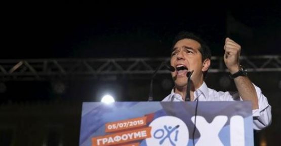 Yunanistan referandumunda halk Syriza'ya destek verdi