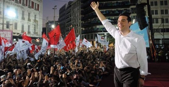 Yunanistan'da zafer yeniden SYRIZA'nın