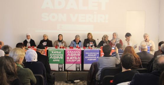 'Zaman aşımını kabul etmiyoruz'