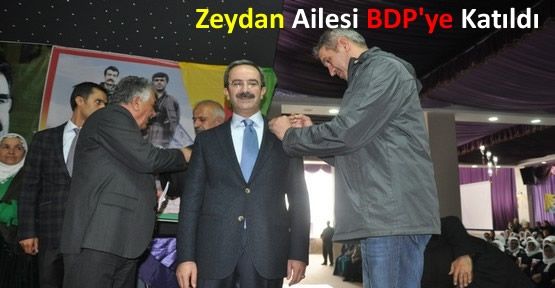 Zeydan Ailesi BDP'ye Katıldı