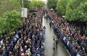 İran Cumhurbaşkanı Reisi için Tebriz'de cenaze...
