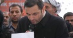 Şemdinli'de Yüksekova katliamı protesto edildi