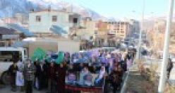 Şemdinli'de Paris katliamı kınandı