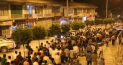 Kobanê'ye saldırılar Şemdinli'de protesto edildi