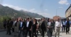 Hakkari valisi Kalkan Şemdinli'de