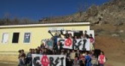 ÇARŞI taraftar grubu Şemdinli'yi unutmadı