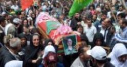 Gever'de 3 YPG'linin cenazesi toprağa verildi