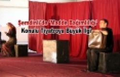 Şemdinli'de 'Madde Bağımlılığı' Konulu Tiyatroya Büyük İlgi