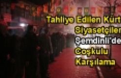 Kürt Siyasetçilere Şemdinli'de Coşkulu Karşılama