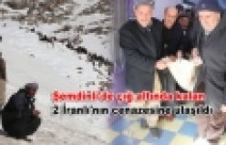 Şemdinli'de çığ altında kalan 2 Kişinin cesedine ulaşıldı