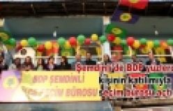 BDP Şemdinli'de seçim bürosu açtı!